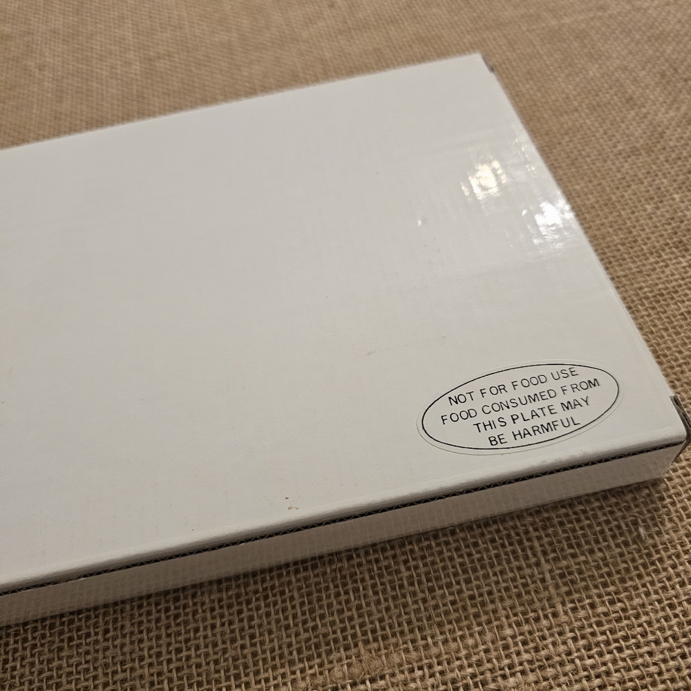 NIB Barbie with Love 1966 Collector's Plate Here Comes the Bride by Enesco - Picture 9 of 13